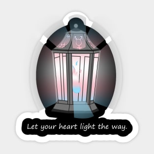 Trans Lantern Agenda Sticker